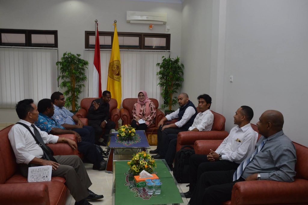 KUNJUNGAN ASOSIASI FAKULTAS EKONOMI & BISNIS INDONESIA (AFEBI) KE UNCEN