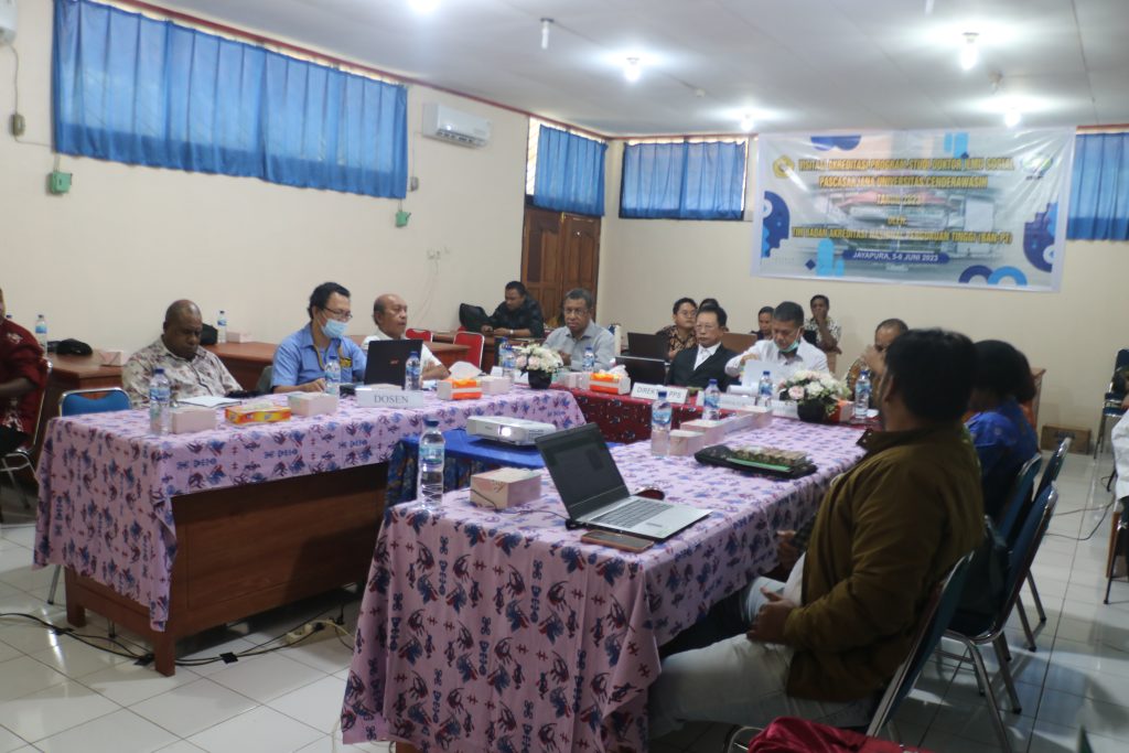 Visitasi Akreditasi Program Doktor Ilmu Sosial Pada Program Pascasarjana Uncen.