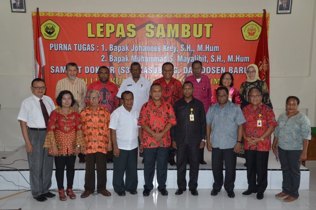 DUA DOSEN SENIOR FH PURNA TUGAS, DUA DOSEN MERAIH DOKTOR, LIMA DOSEN MUDA LULUS SELEKSI