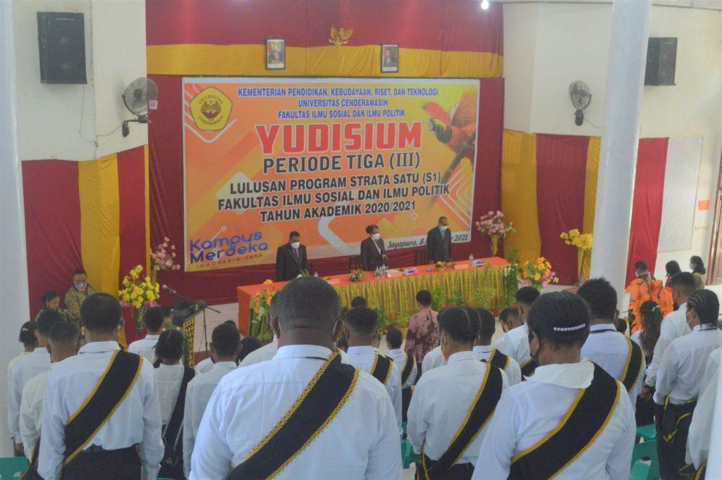 FISIP Uncen Melakukan Yudisium Dua Sesi