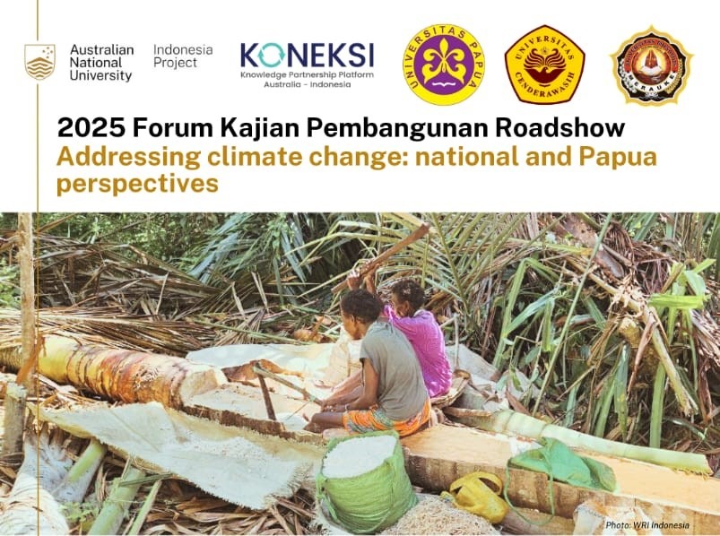 Roadshow FKP 2025 : Mengatasi Perubahan Iklim dari Perspektif Nasional dan Papua.