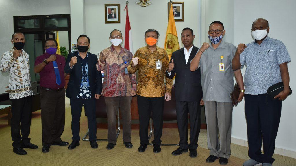 BNI Jayapura Siap Bantu Bagian Kemahasiswaan Uncen dan Pelayanan SPP