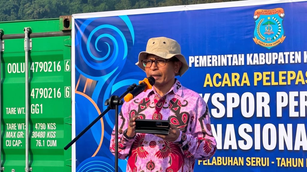 Wakil Rektor I Uncen Resmi Tarik Mahasiswa KKN dari Kepulauan Yapen