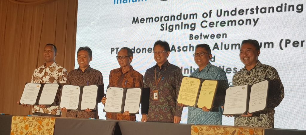 INALUM BANGUN KERJASAMA DENGAN BEBERAPA PERGURUAN TINGGI