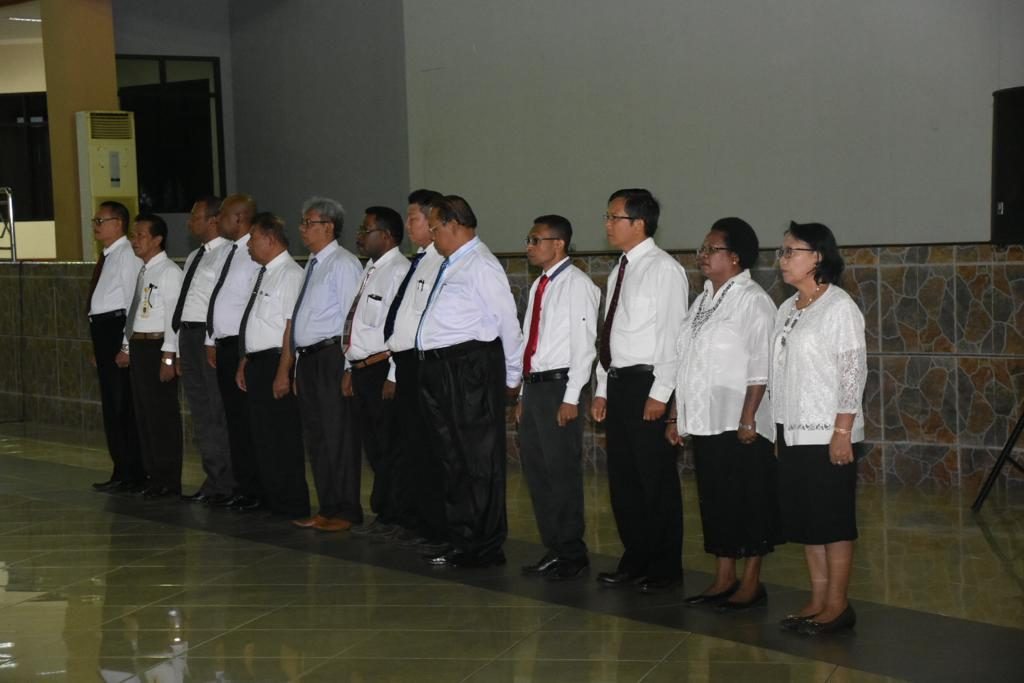 Upacara Hardiknas 2019 di Universitas Cenderawasih