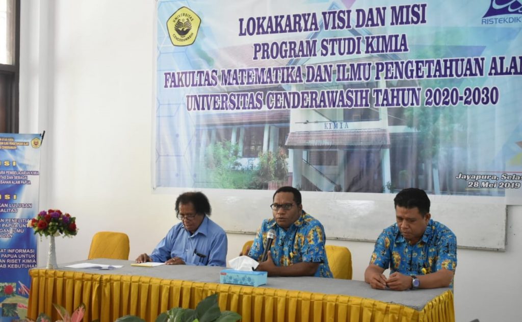 Lokakarya Penyusunan Visi dan Misi  Prodi Kimia F-MIPA Uncen