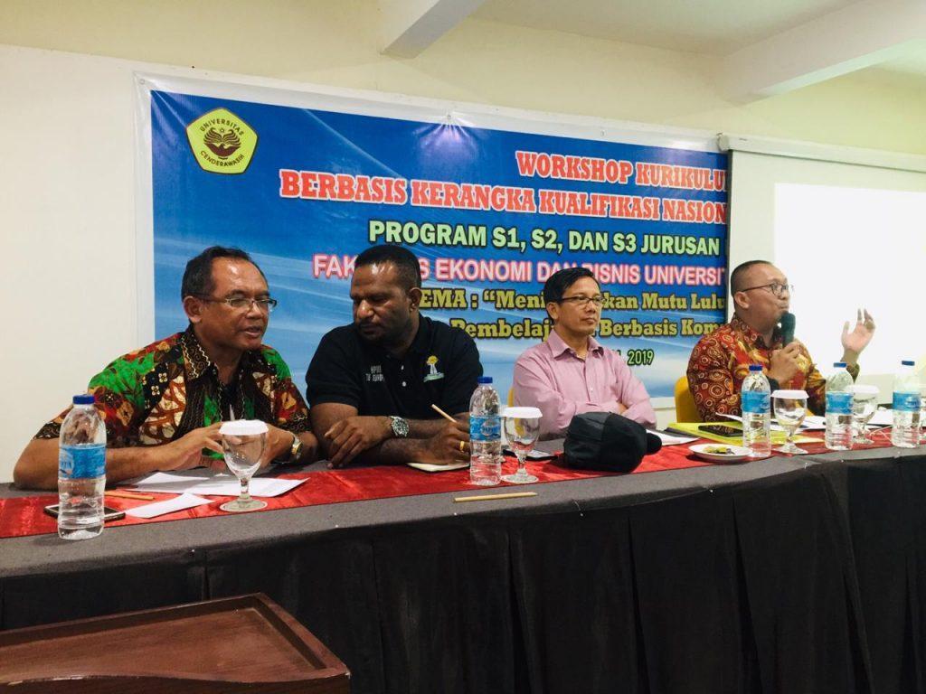 Jurusan Ilmu Ekonomi FEB Uncen Gelar Lokakarya Kurikulum KKNI