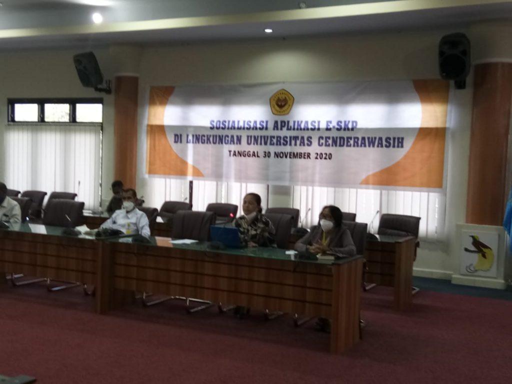 SOSIALISASI E-SKP BAGI PNS UNIVERSITAS CENDERAWASIH