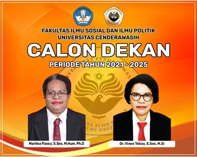 CALON DEKAN FAKULTAS ILMU SOSIAL DAN POLITIK PERIODE 2021-2025