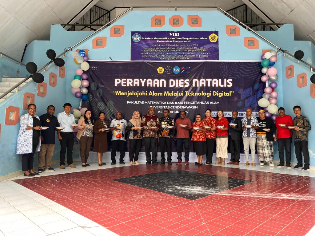 FMIPA Uncen Rayakan Dies Natalis Ke-27 Dengan Semangat Inovasi Digital.