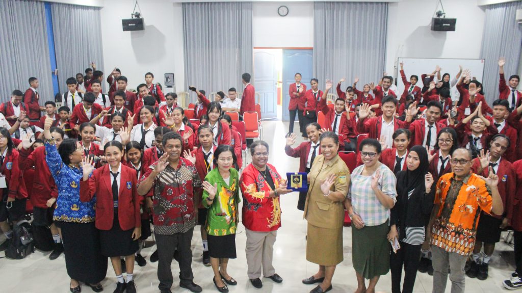 FISIP Uncen Buka Prodi Pariwisata, Sosialisasi Ke SMK Negeri 1 Jayapura.
