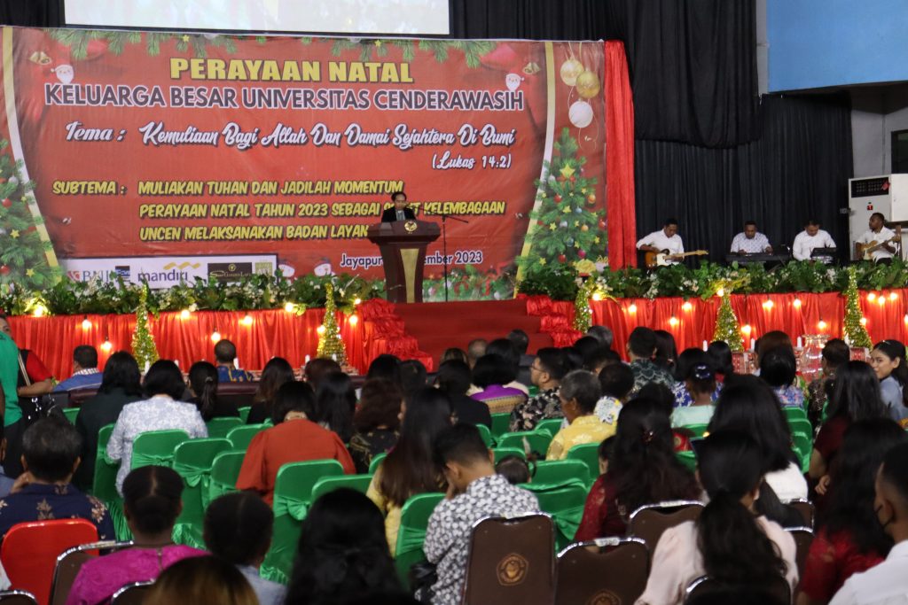 Momentum Perayaan Natal Tahun 2023 Sebagai Spirit Kelembagaan Uncen Melaksanakan Badan Layanan Umum.