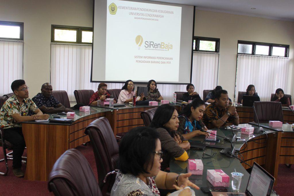 Sosialisasi Sistem Informasi Perencanaan Pegadaan Barang Dan Jasa, (SiRenBaja)