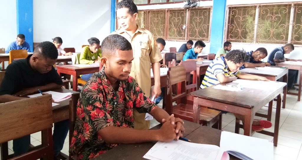 Universitas Cenderawasih Melaksanakan Ujian SBMPTN Tahun 2018