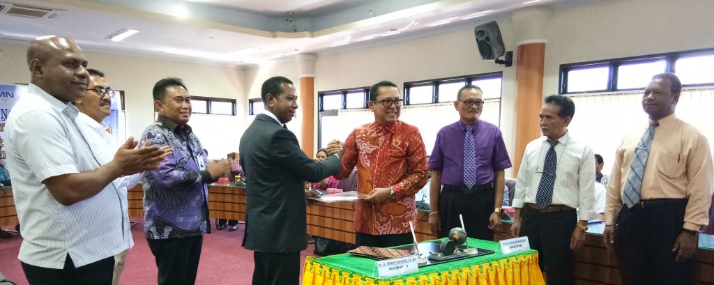 Uncen – BRI Menandatangani  Nota Kesepahaman