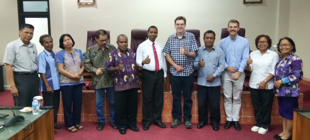 Uncen mendapat  kunjungan dari Kedutaan Australia