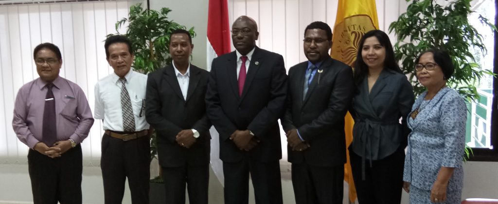 Kunjungan UNODC Kantor PBB ke UNCEN : Hutan di Papua perlu dilindungi