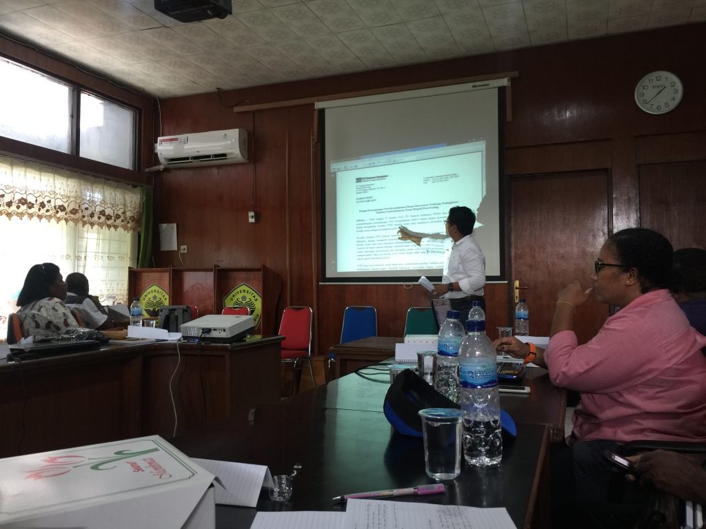 Pelatihan Jurnalistik Kerjasama Dengan Freeport