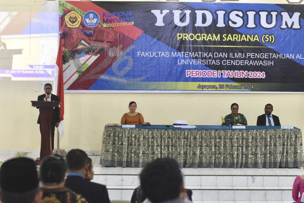Gelar Yudisium, FMIPA Uncen Luluskan 51 Mahasiswa.