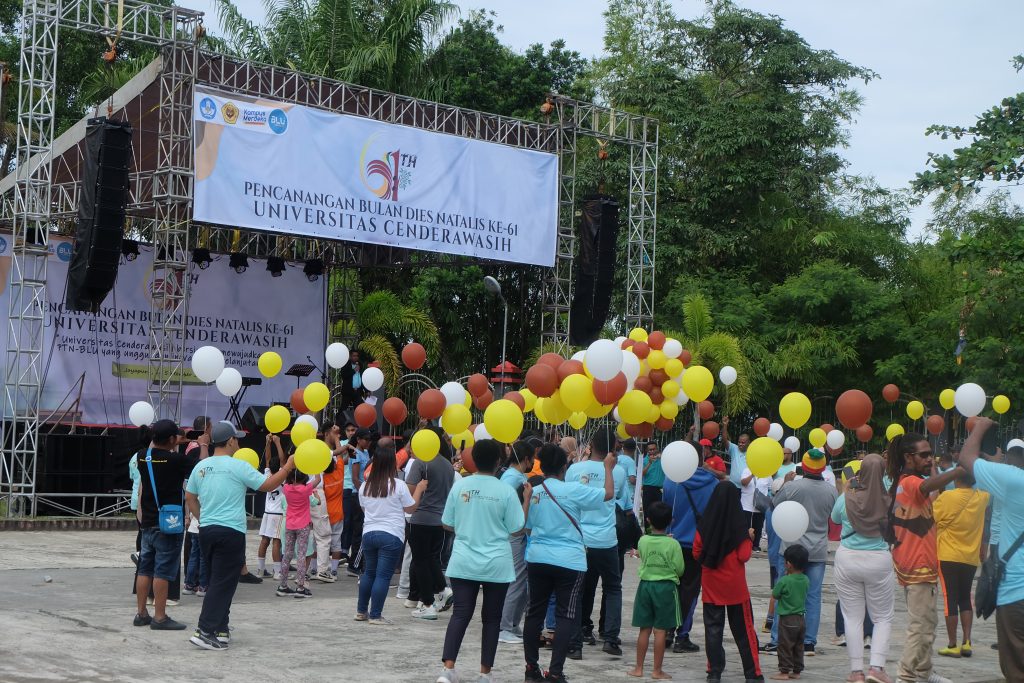 Pencanangan Bulan Dies Ke-61 Universitas Cenderawasih.