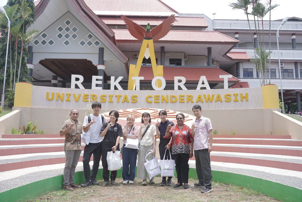 Kunjungan Mahasiswa Universitas Tsukuba, Rektor: “Wujud Implementasi MoU Uncen – Univ. Tsukuba”.