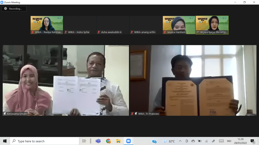 Jalin MOU Dengan PT. Wika Wujudkan PLTS Di Kampus Uncen