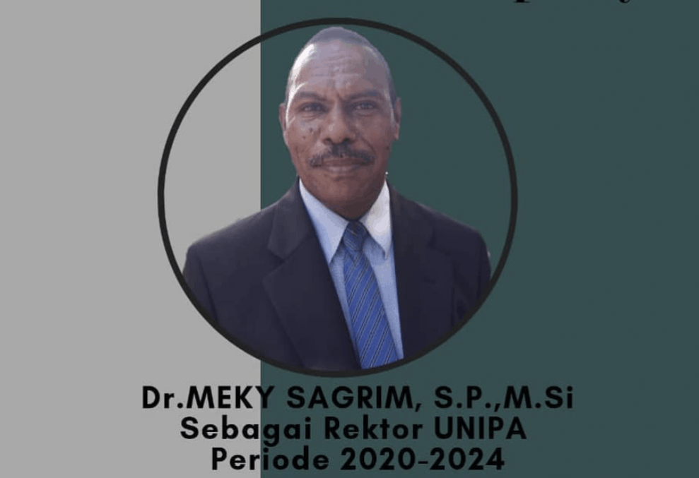 SELAMAT ATAS TERPILIHNYA DR. MEKY SAGRIM,S.P., M.SI SEBAGAI REKTOR UNIPA PERIODE 2020 – 2024