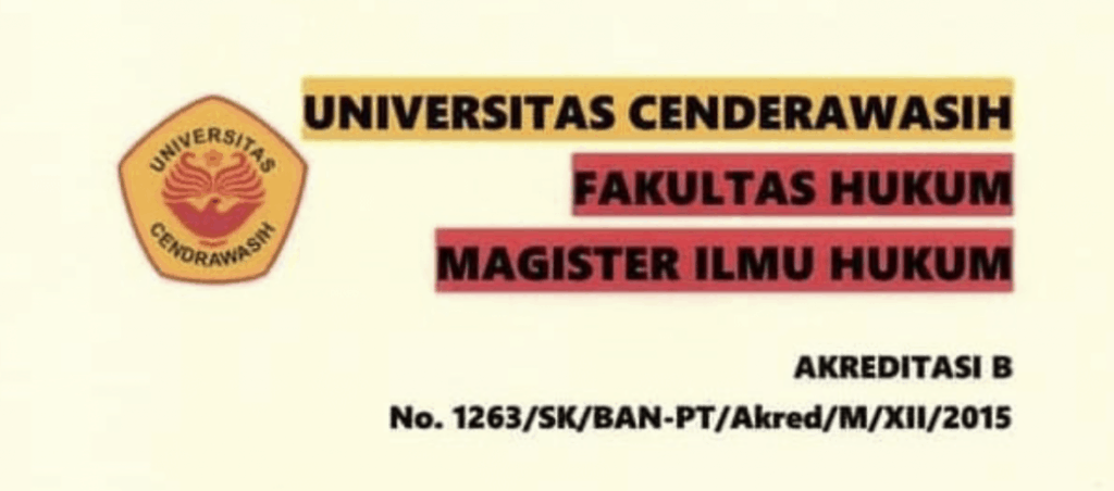 PENERIMAAN MAHASISWA BARU FAKULTAS HUKUM, MAGISTER ILMU HUKUM