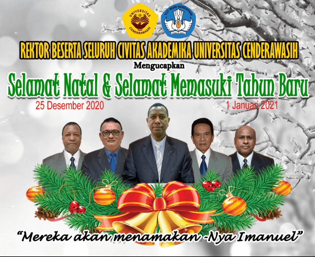 SELAMAT MERAYAKAN NATAL DAN MENYAMBUT TAHUN BARU 2021