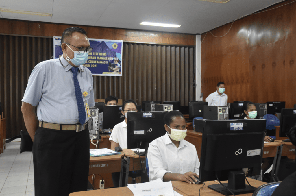 Pelaksanaan UTBK Universitas Cenderawasih Sesuai Jadwal LTMPT
