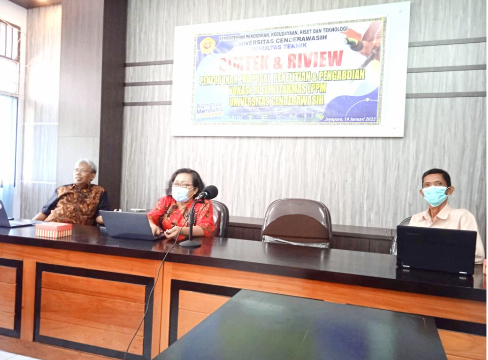 Gandeng LPPM, FT Laksanakan Bimtek Riview Penyusunan Proposal Penelitian Dan Pengabdian Masyarakat Pendidikan Vokasi
