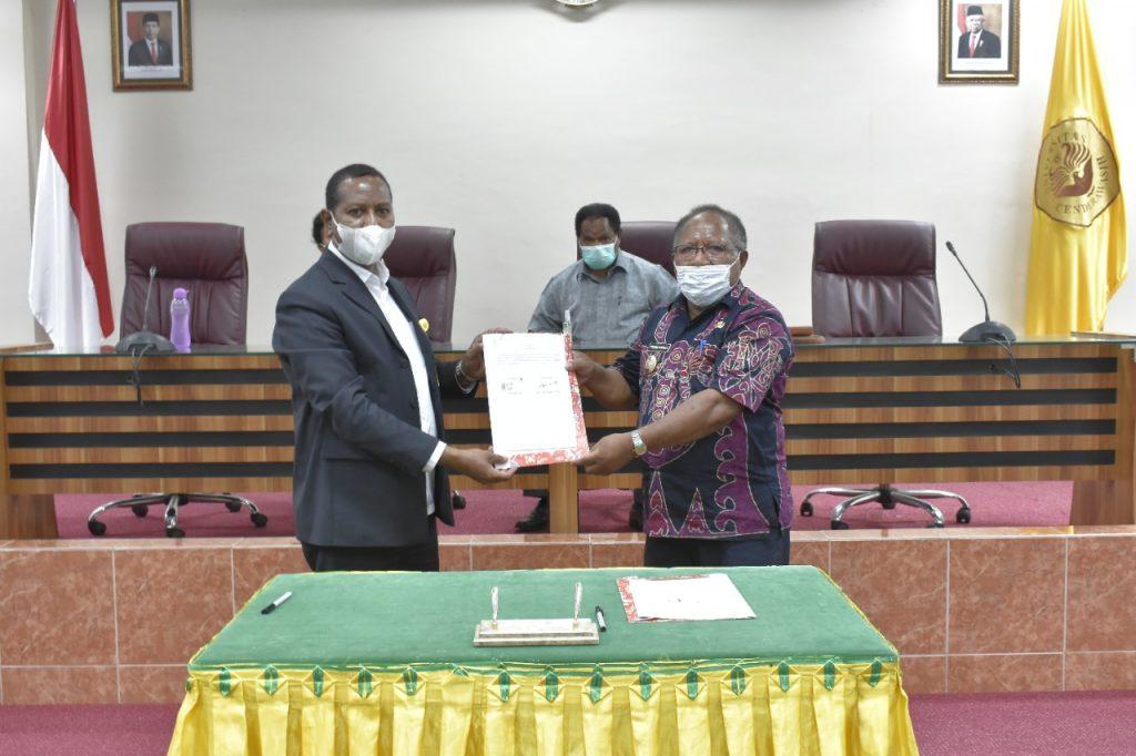 SELAMAT ATAS PENANDATANGANAN MoU ANTARA PEMKAB KEPULAUAN YAPEN DAN UNCEN