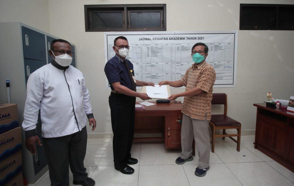 Serah Terima Naskah Ujian JMSB 2021