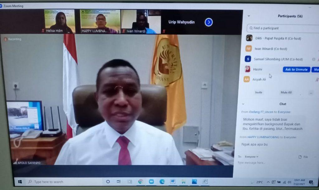 LP2M Gelar Pelatihan Rekruitmen Asesor BKD Secara Daring