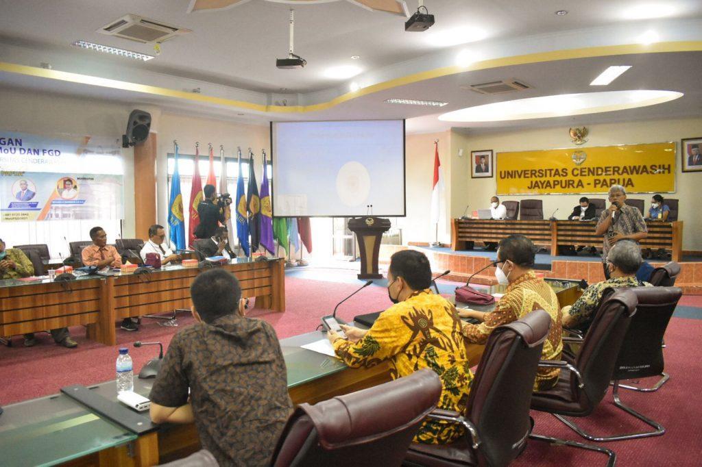 Tandatangani MoU, Uncen dan DPR-RI gelar FGD