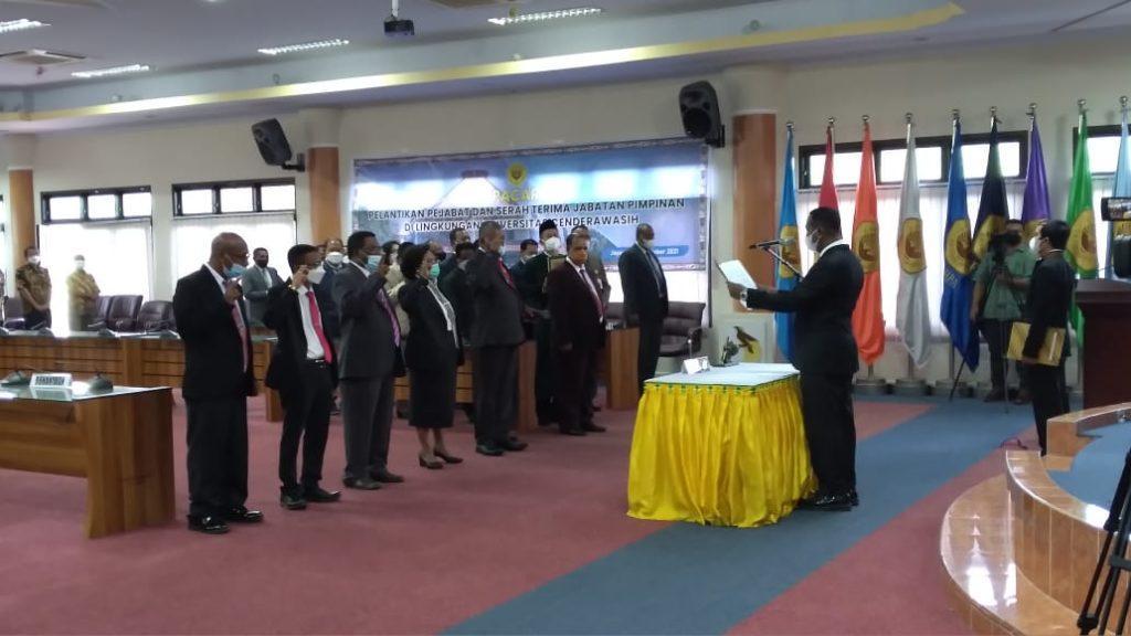 REKTOR LANTIK 6 DEKAN TERPILIH