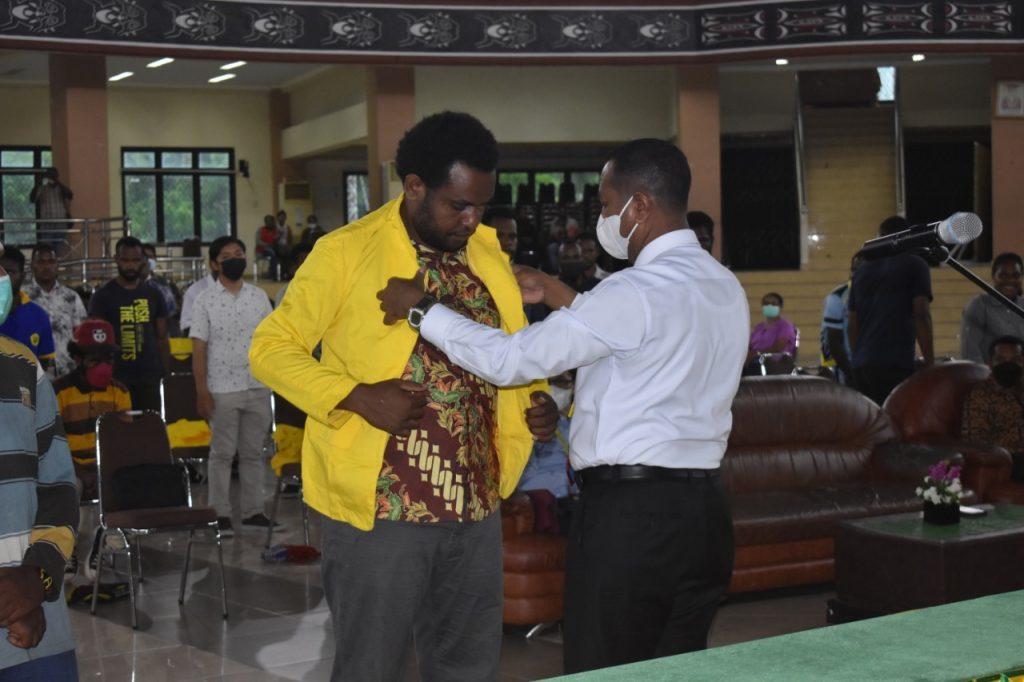 REKTOR UNCEN LANTIK KETUA BEM DAN MPM PERIODE TAHUN 2022