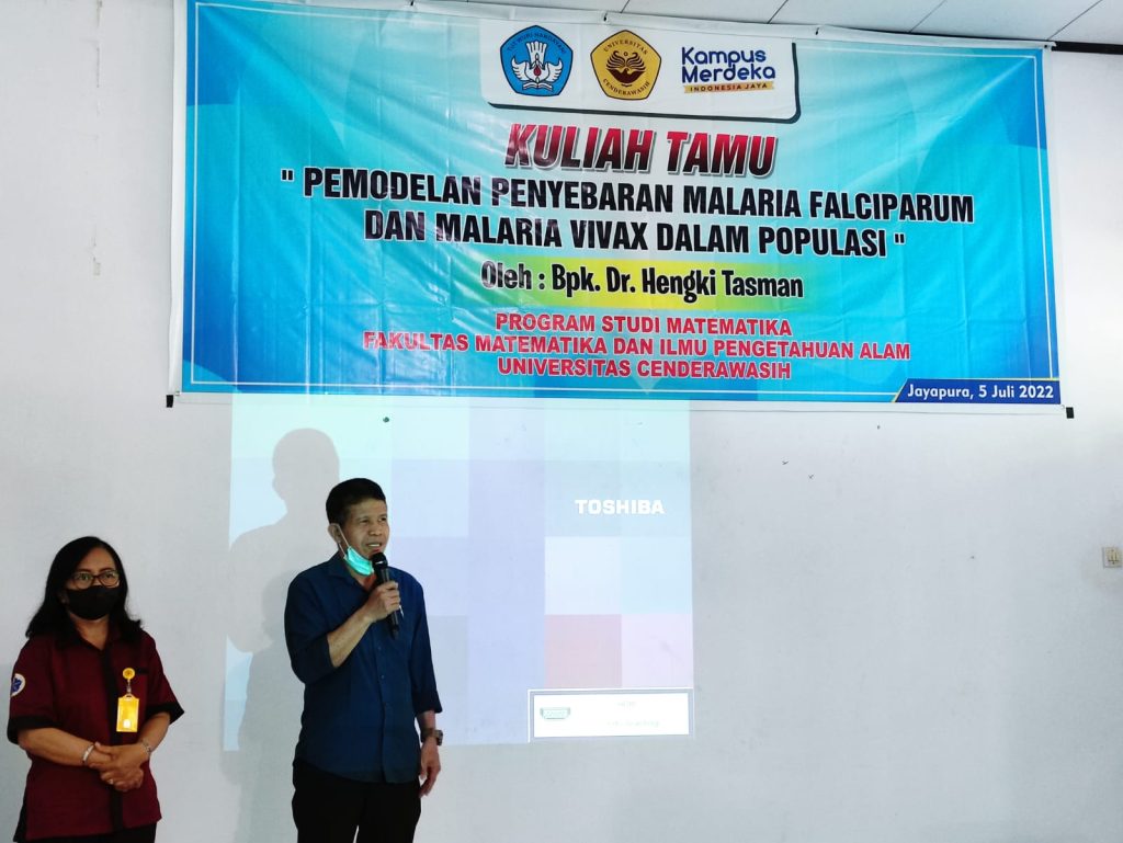 Kuliah Tamu P.S Matematika Hadirkan Ahli Biomatematika