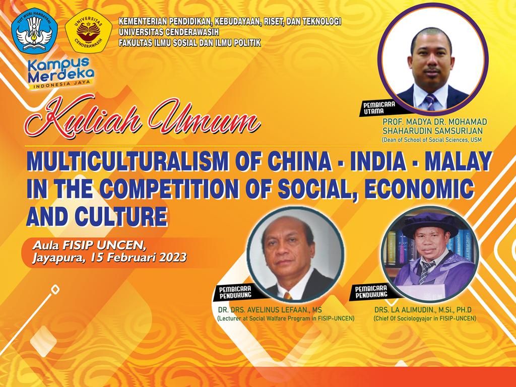 Keberagaman Etnis Merupakan Kekuatan Pembangunan.