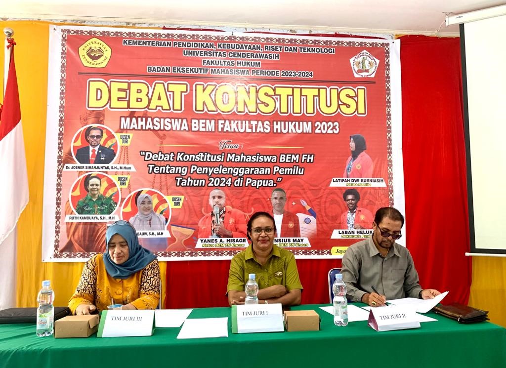 FH Uncen Kembali Gelar Debat Konstitusi.