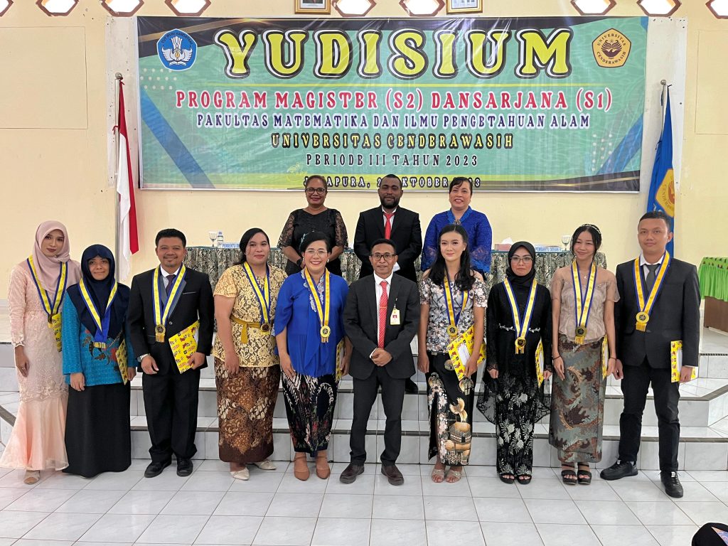 Gelar Yudisium, FMIPA Uncen luluskan 47 Mahasiswa.