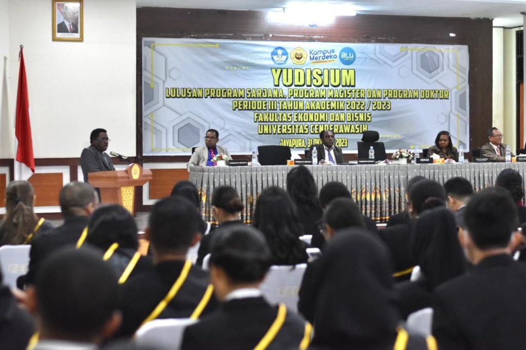 FEB Uncen Meluluskan 253 Mahasiswa Dalam Yudisium Periode III TA 2022/2023.