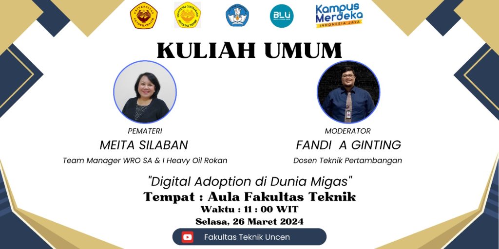Kuliah Tamu di FT Hadirkan Pertamina Hulu Rokan.
