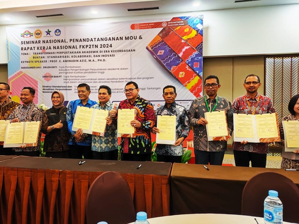 MoU dengan Perpustakaan Nasional, Uncen Jadi Anggota FKP2TN.