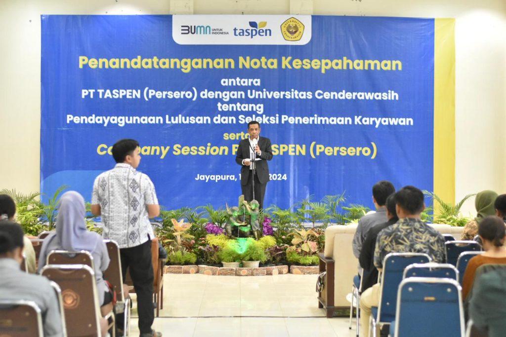 Uncen Gandeng PT TASPEN (Persero) Dalam Seleksi Penerimaan Karyawan Baru Dan Pendayagunaan Lulusan.