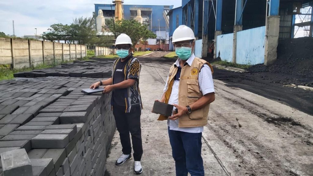 Re-use Limbah PLTU Jadi Batu Tela FABA