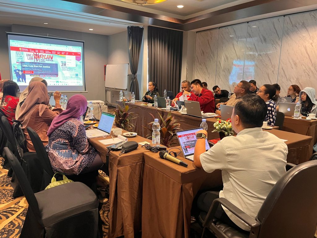 Workshop Zona Integritas Menuju WBK/WBBM di Lingkungan Universitas Cenderawasih.