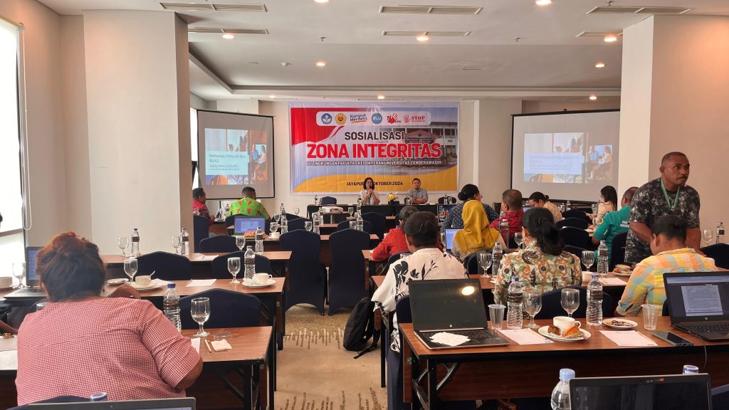 Upaya Mewujudkan Zona Integritas di Fakultas Kedokteran Universitas Cenderawasih.