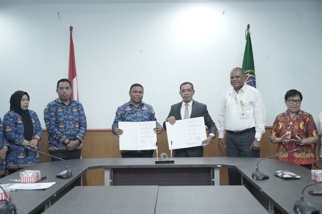 Universitas Cenderawasih Tanda Tangani Memorandum of Understanding (Mou) Dengan Kantor Wilayah Atr/Bpn Provinsi Papua.