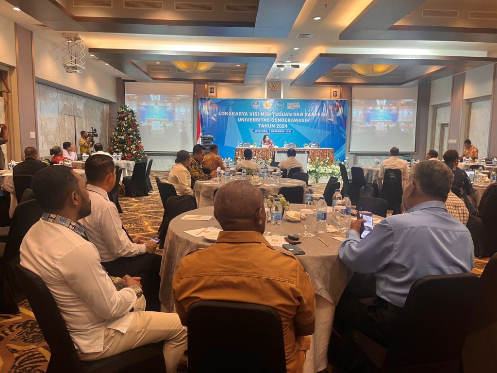 Lokakarya Strategis: Menyusun Visi, Misi, Tujuan, dan Sasaran Universitas Cenderawasih 2025-2029.
